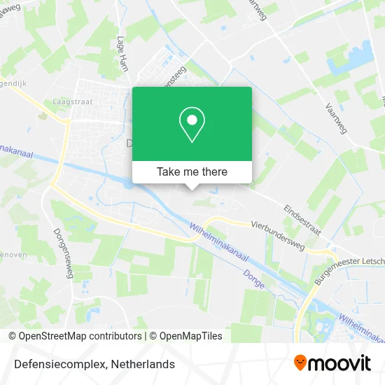 Defensiecomplex Karte