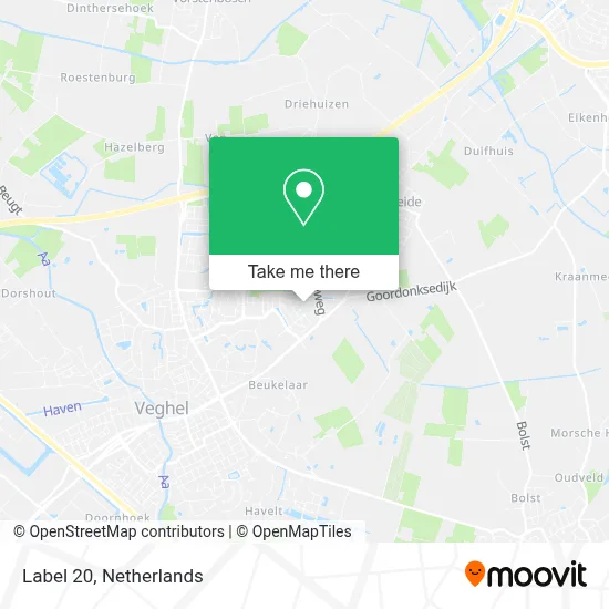 Label 20 map
