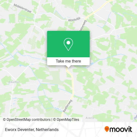 Eworx Deventer map