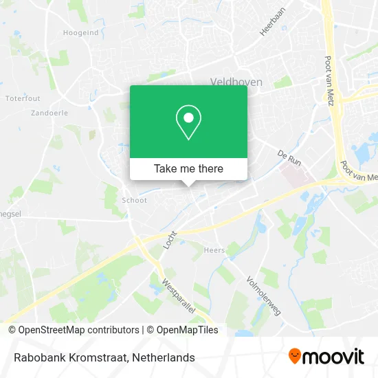 Rabobank Kromstraat map