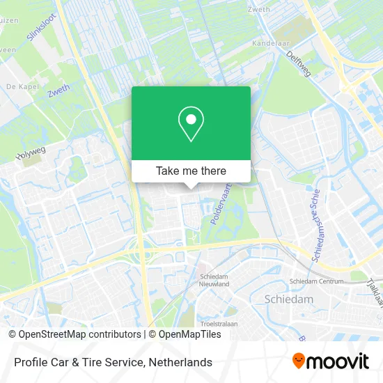 Profile Car & Tire Service map