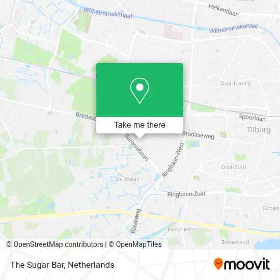 The Sugar Bar map