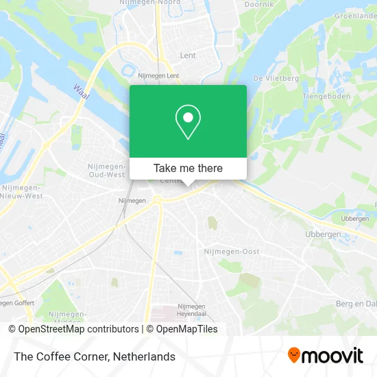 The Coffee Corner map