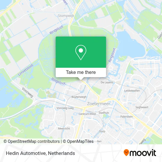 Hedin Automotive map