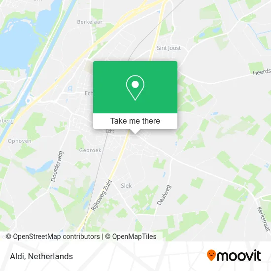 Aldi map
