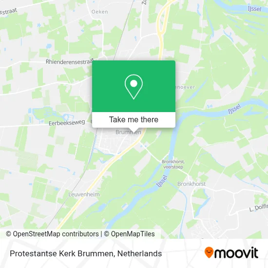 Protestantse Kerk Brummen map