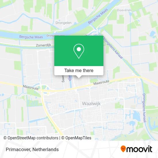 Primacover map
