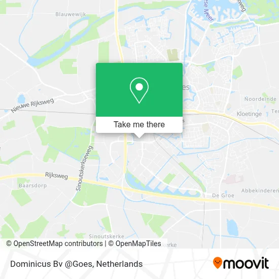 Dominicus Bv @Goes Karte