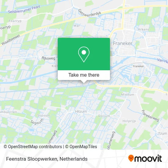 Feenstra Sloopwerken map