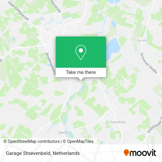 Garage Stoevenbeld map