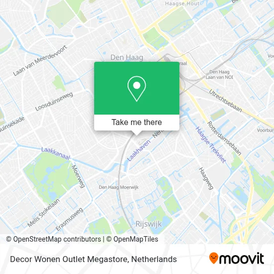 Decor Wonen Outlet Megastore map
