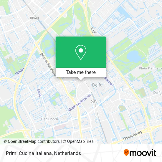 Primi Cucina Italiana map