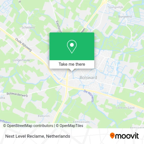 Next Level Reclame map