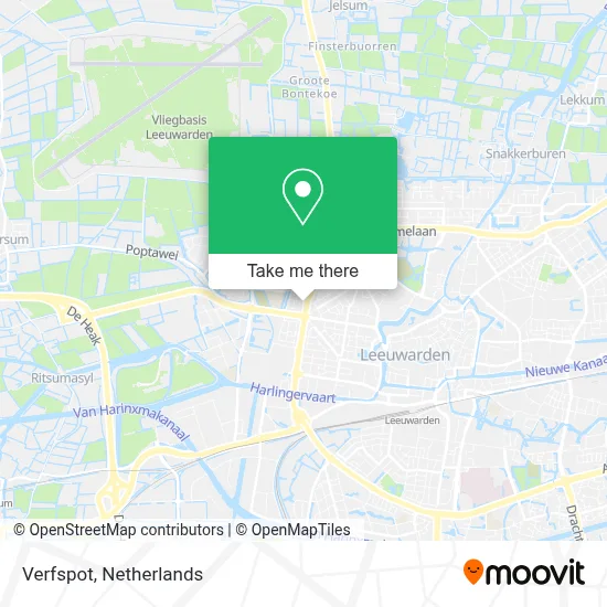 Verfspot map