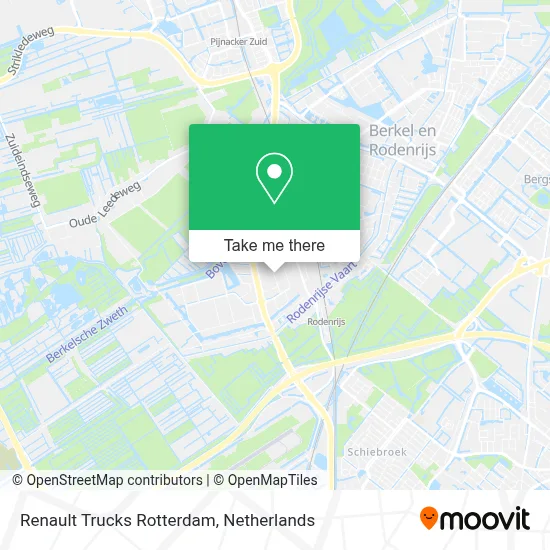 Renault Trucks Rotterdam map
