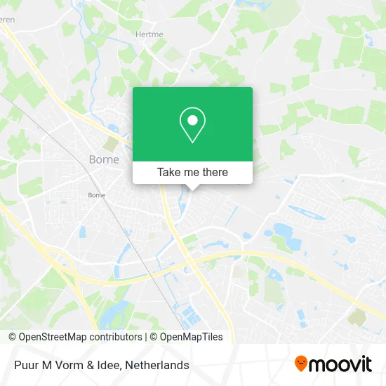 Puur M Vorm & Idee map