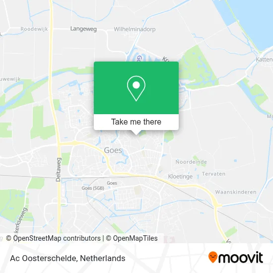 Ac Oosterschelde map