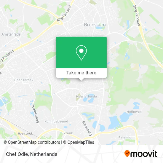 Chef Odie map