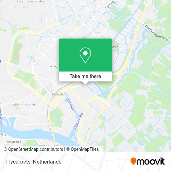 Flycarpets map