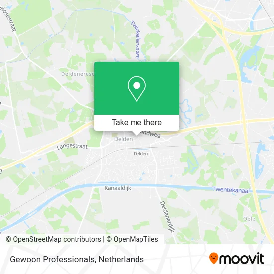 Gewoon Professionals map