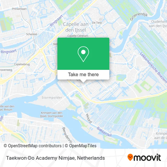 Taekwon-Do Academy Nimjae map
