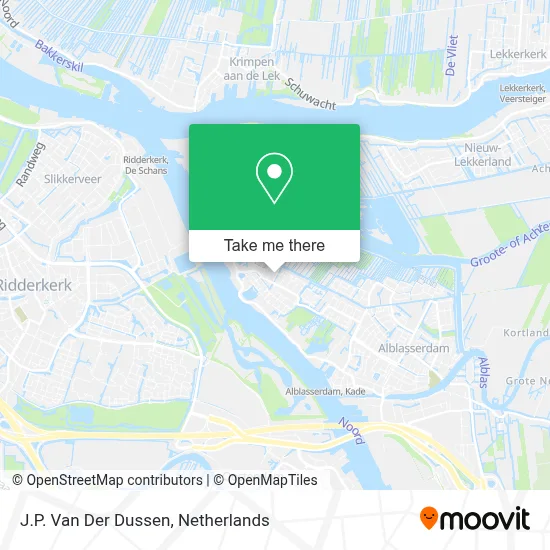 J.P. Van Der Dussen map