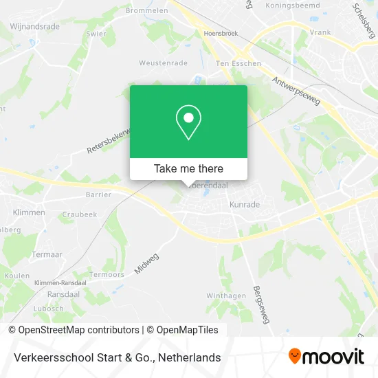 Verkeersschool Start & Go. map