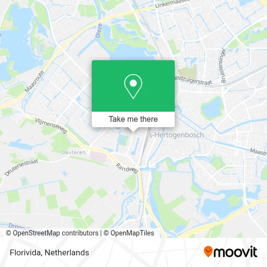 Florivida map