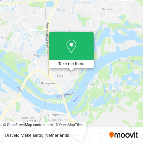 Disveld Makelaardij map