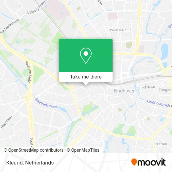 Kleurid map
