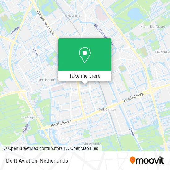 Delft Aviation map