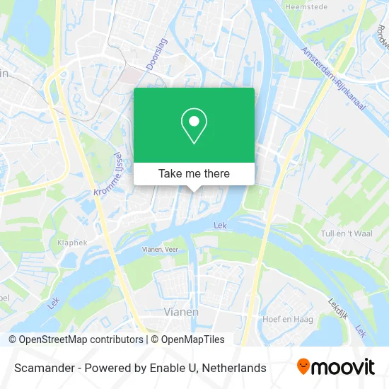 Scamander - Powered by Enable U map