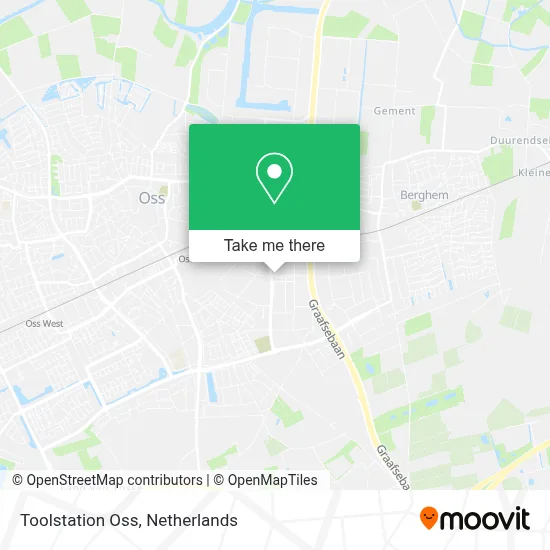 Toolstation Oss map