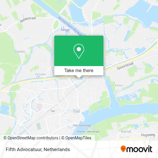 Fifth Advocatuur map