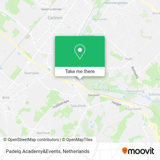 Padelq Academy&Events map