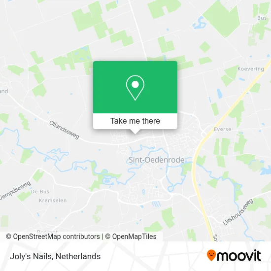 Joly's Nails map
