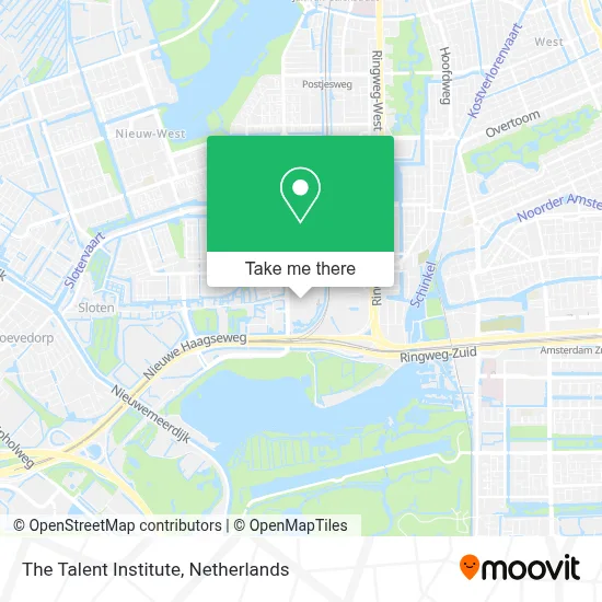 The Talent Institute map