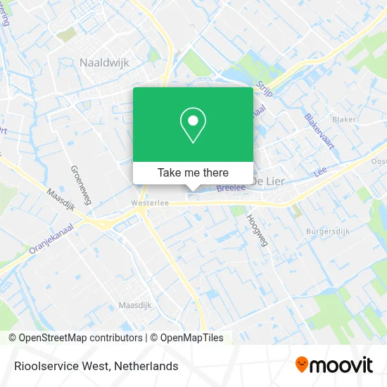 Rioolservice West map