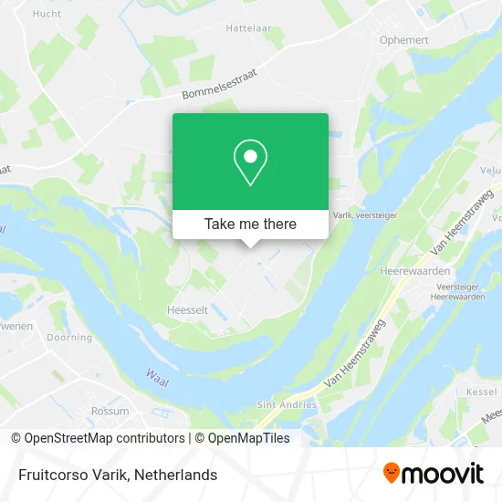Fruitcorso Varik map