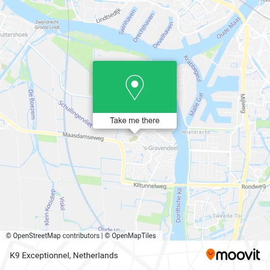 K9 Exceptionnel map
