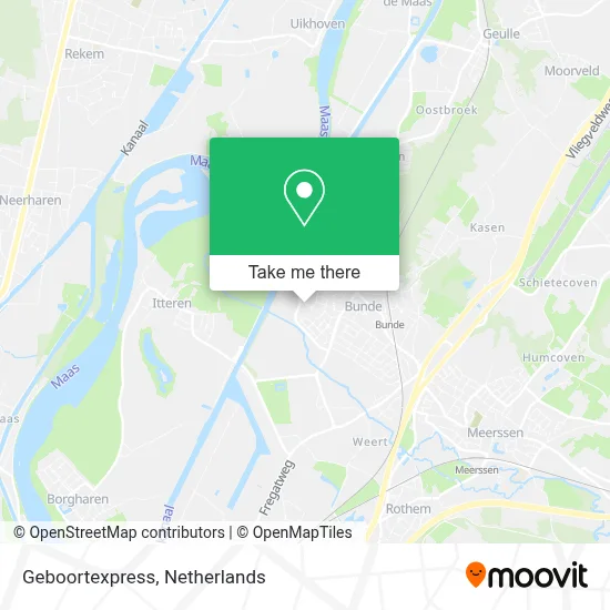 Geboortexpress map