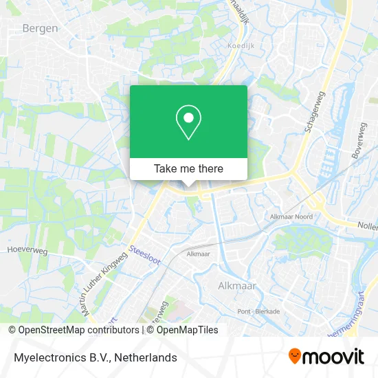 Myelectronics B.V. map