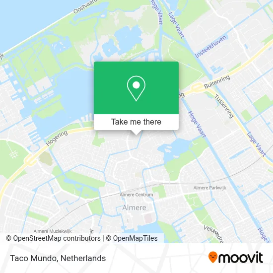 Taco Mundo map