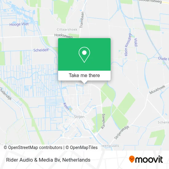 Rider Audio & Media Bv map