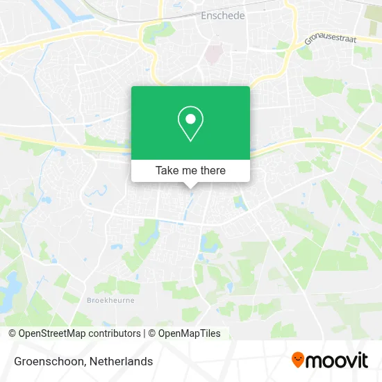 Groenschoon map