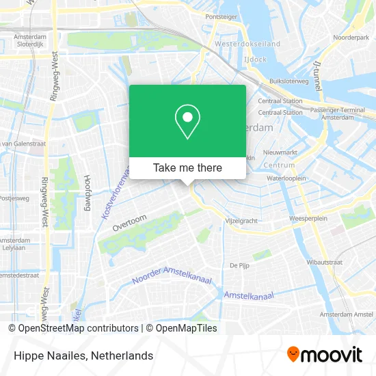 Hippe Naailes map