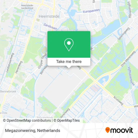 Megazonwering map