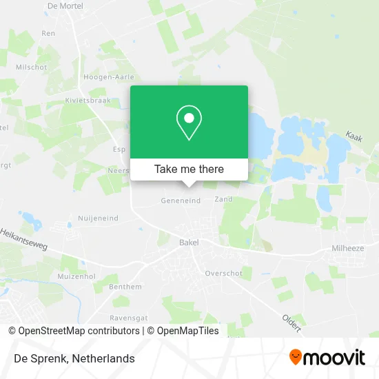 De Sprenk map