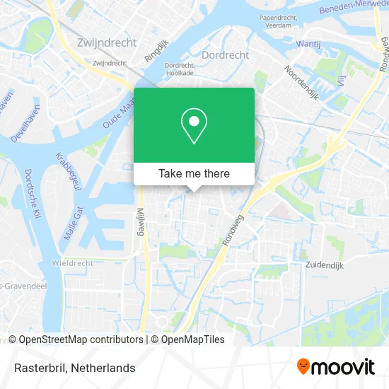 Rasterbril map