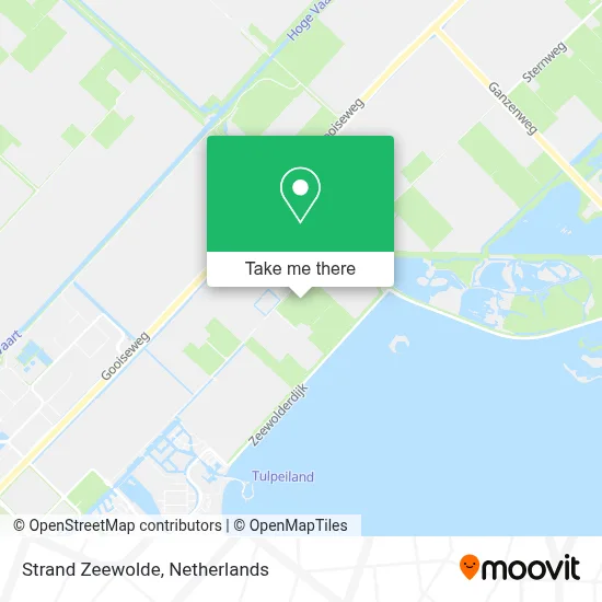Strand Zeewolde map